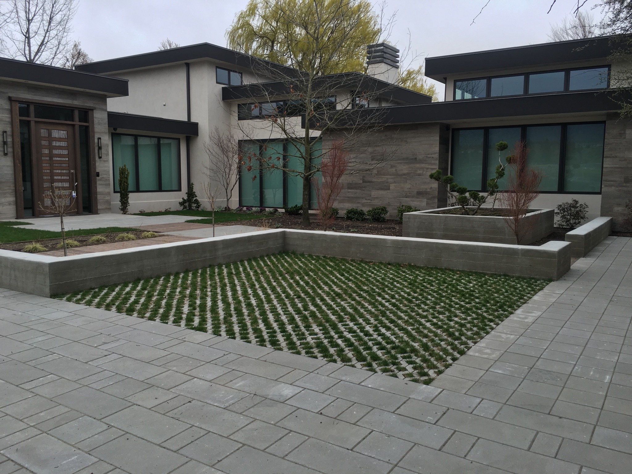 permeable tile Grass Grid