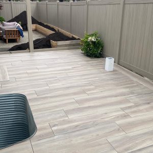 2CM Outdoor Porcelain Tile professional installer in Kelowna