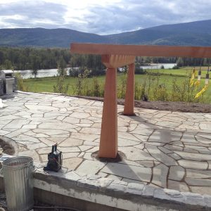 flagstone patio installation near me Kelowna