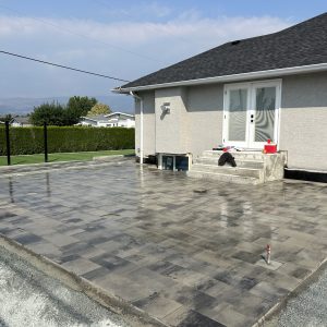 Hydrapressed Slab patio